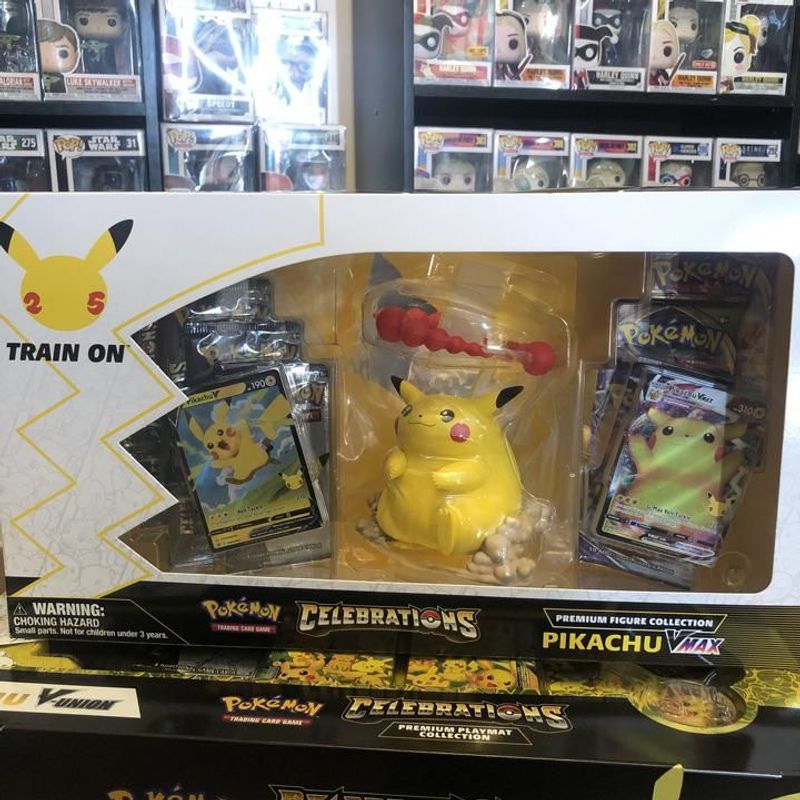 Pokemon TCG Celebrations Premium Figure Collection (Pikachu)