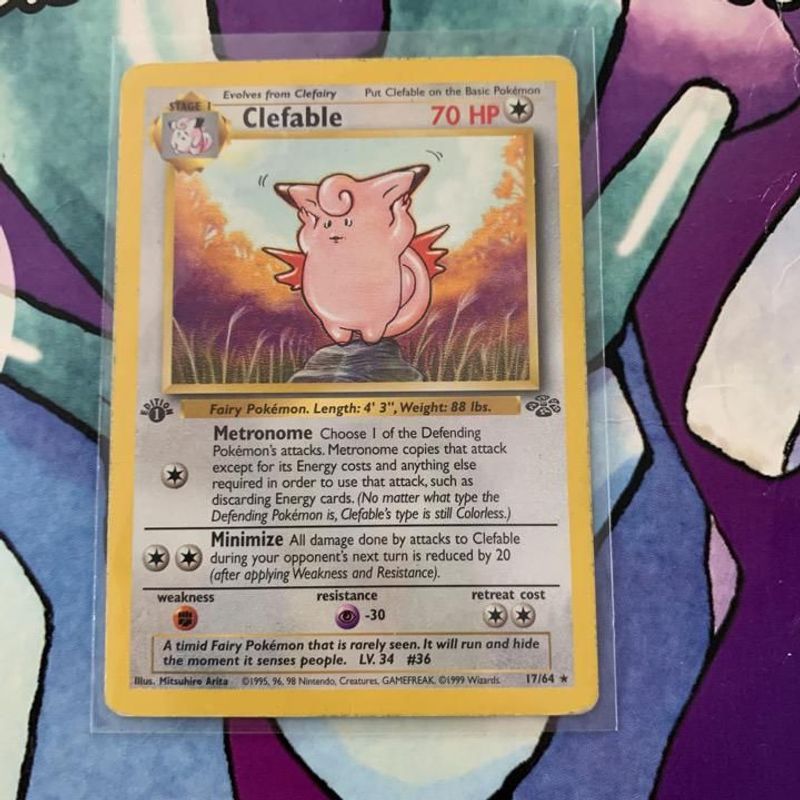 Clefable (17) - Jungle (1st edition)