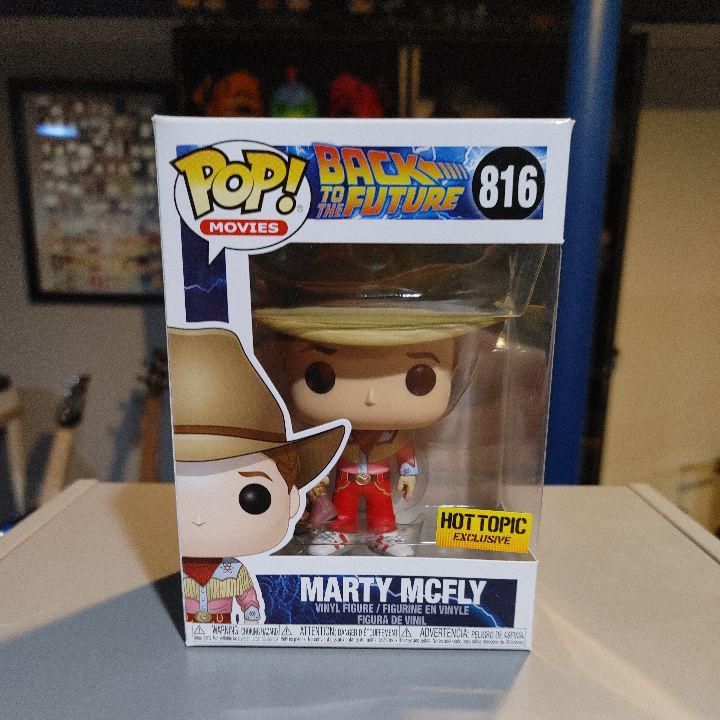 marty mcfly funko pop cowboy