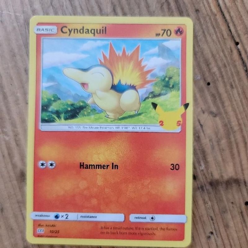 Verified Cyndaquil - McDonald's 25th Anniversary Pokemon Cards | Whatnot