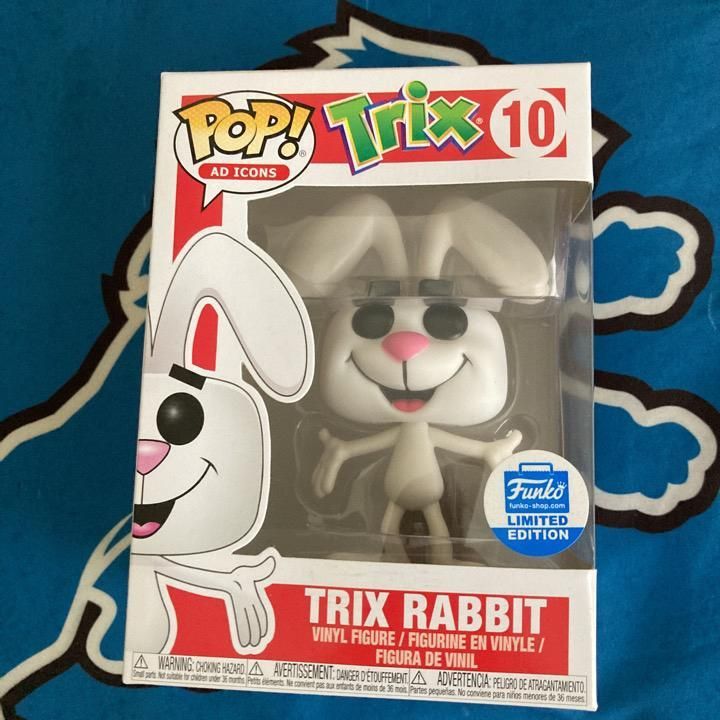funko pop trix rabbit flocked