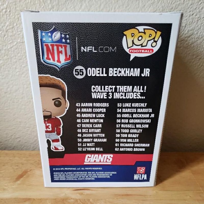 Verified Odell Beckham Jr. (Wave 3) by Funko Pop!