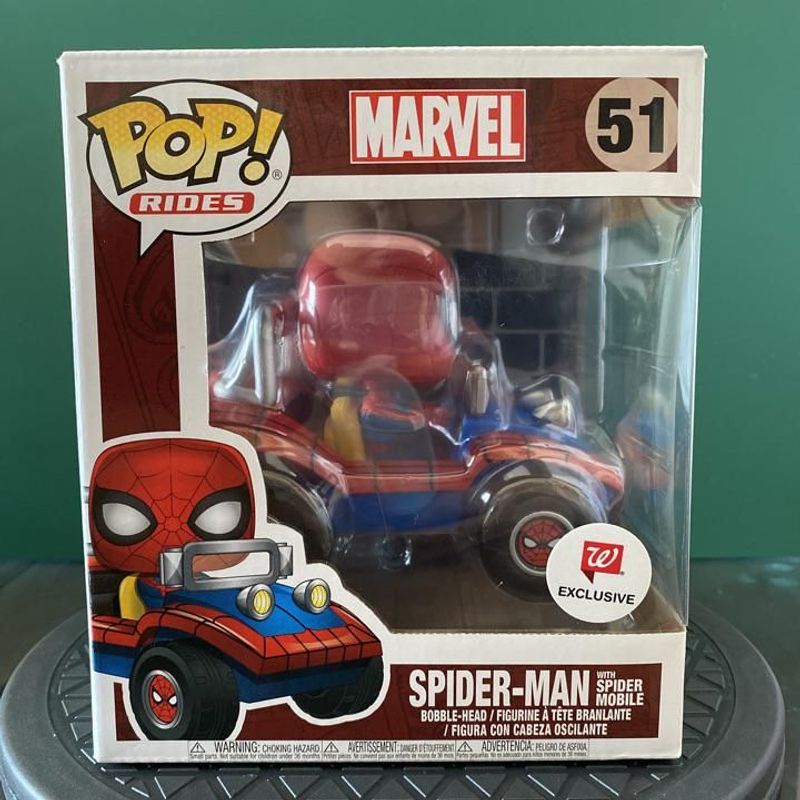 Spider-Man With Spider-Mobile