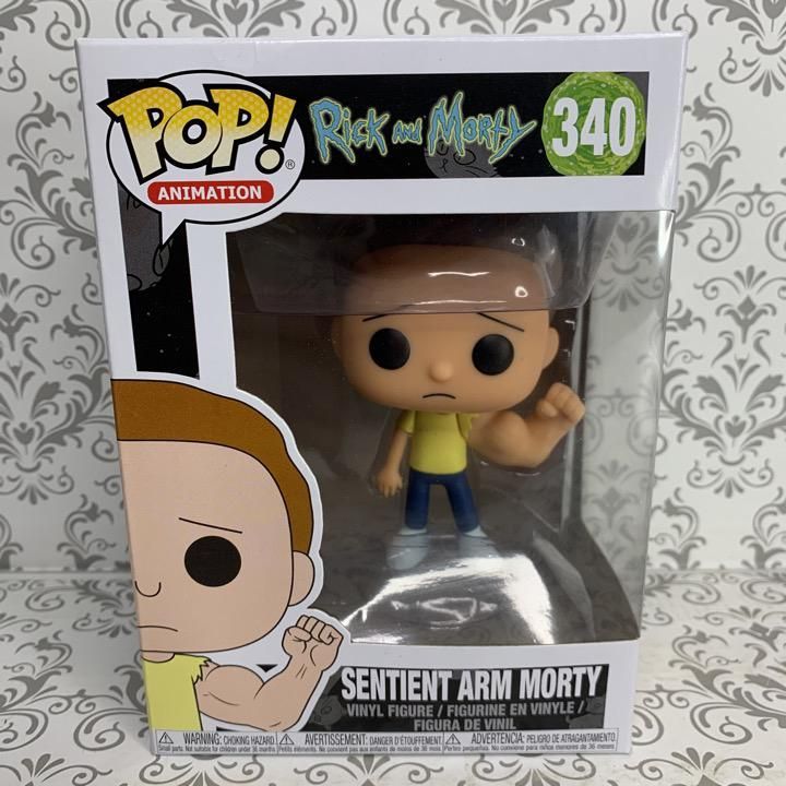 funko pop sentient arm morty chase