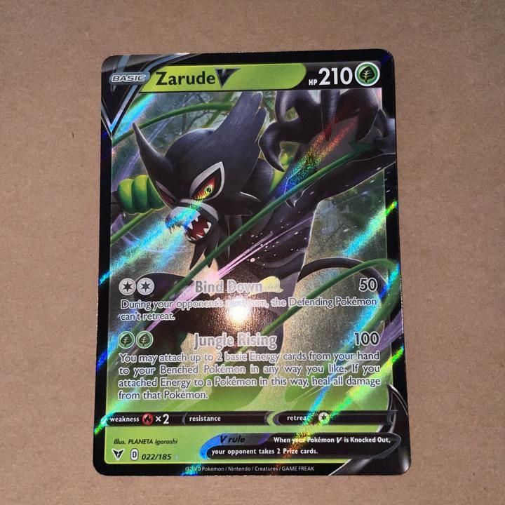 Verified Zarude V - Vivid Voltage by Pokemon Cards