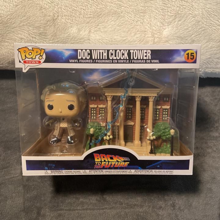 doc with clock tower pop