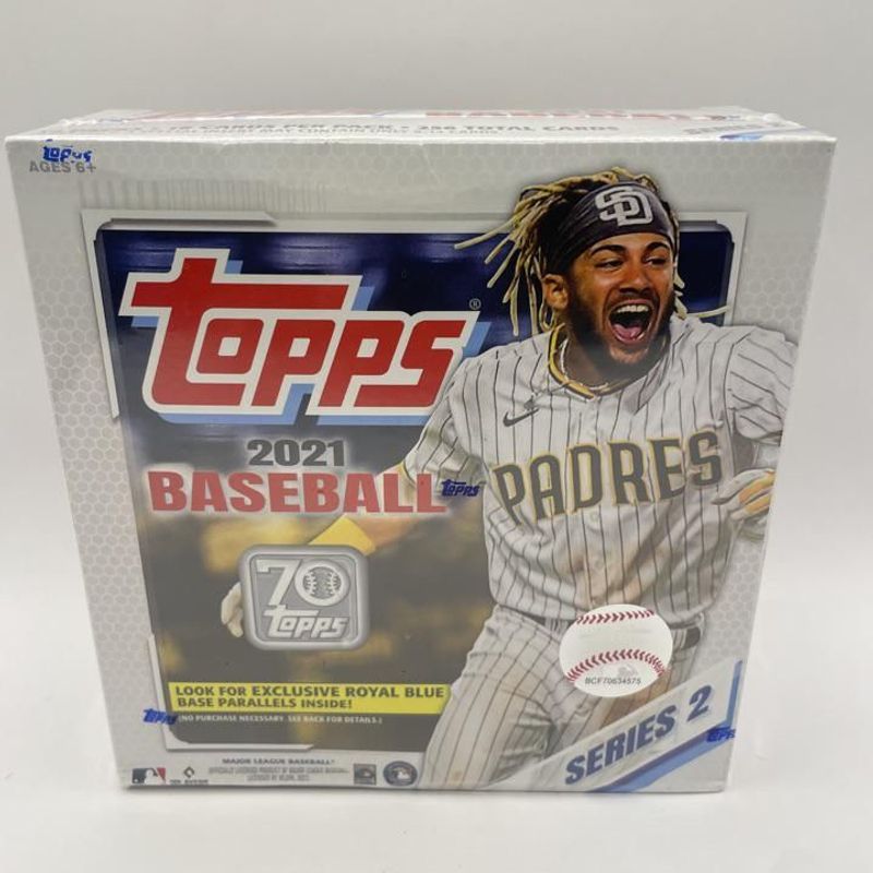 2021 Topps Series 2 Baseball Mega Box (Royal Blue)