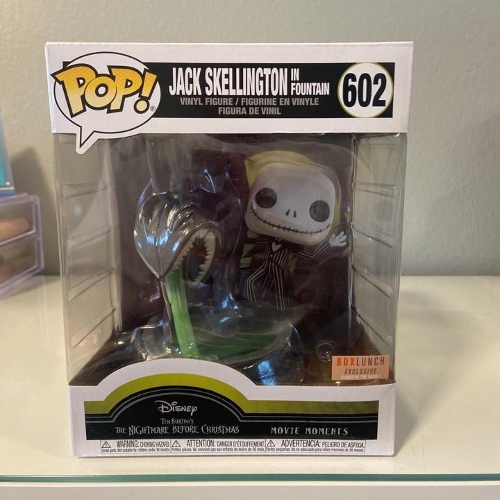 jack skellington fountain funko