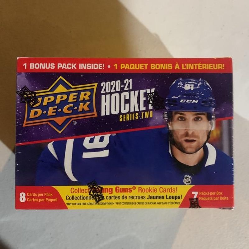 2020/21 Upper Deck Series 2 Hockey Blaster Box