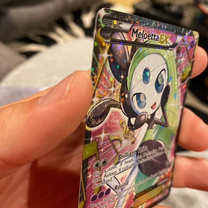 meloetta ex pokemon card