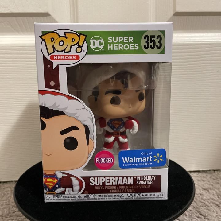 superman flocked