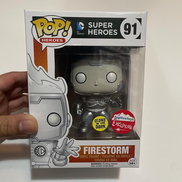 funko pop firestorm glow in the dark