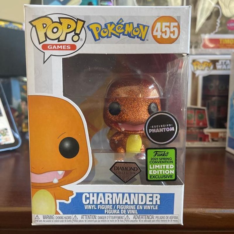 charmander glitter funko