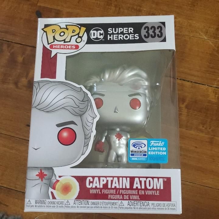 Verified Captain Atom [WonderCon] Funko 