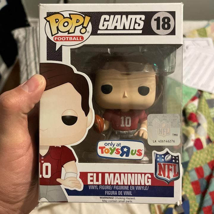 Funko POP NFL: Wave 1 - Eli Manning Action Figures 