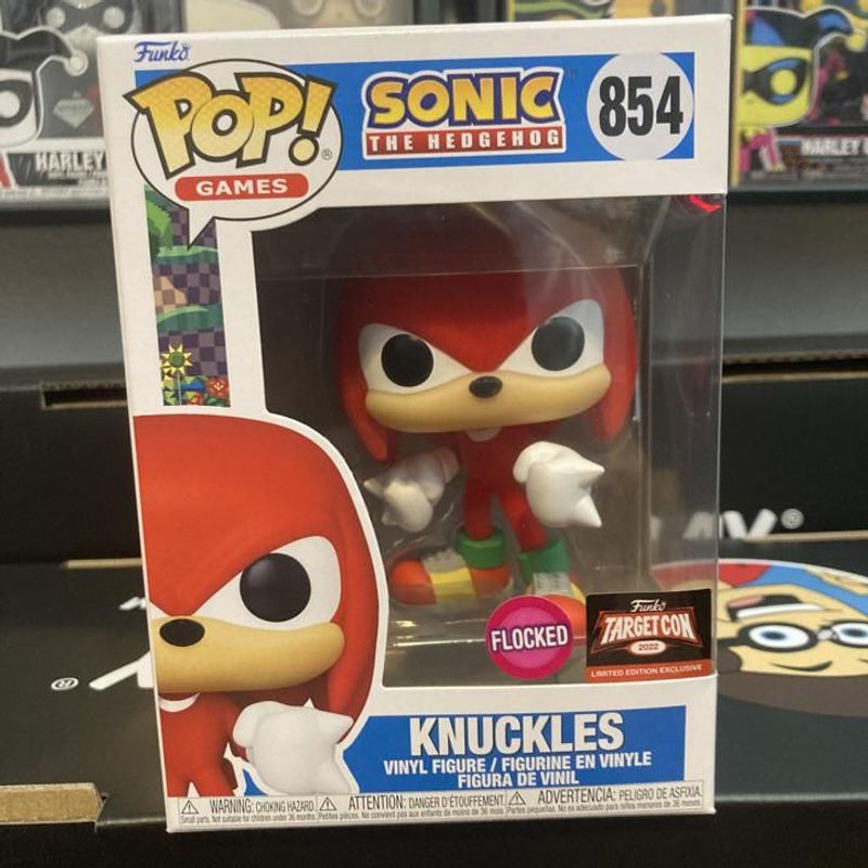 Verified Knuckles (Flocked) Funko Pop! | Whatnot