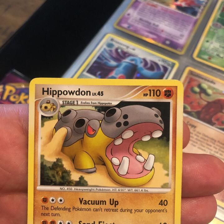 Pokemon Card - Diamond & Pearl 29/130 - HIPPOWDON (rare)