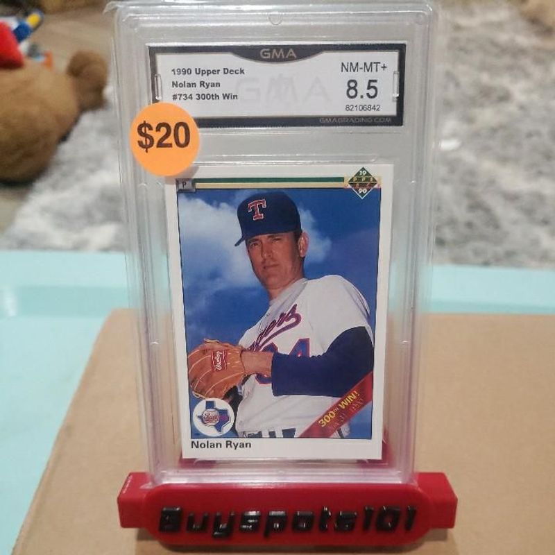 Verified Nolan Ryan (300th Win) - 1990 Upper Deck Other Cards | Whatnot