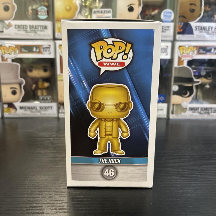 Rock (Gold) Funko Pop! | Whatnot