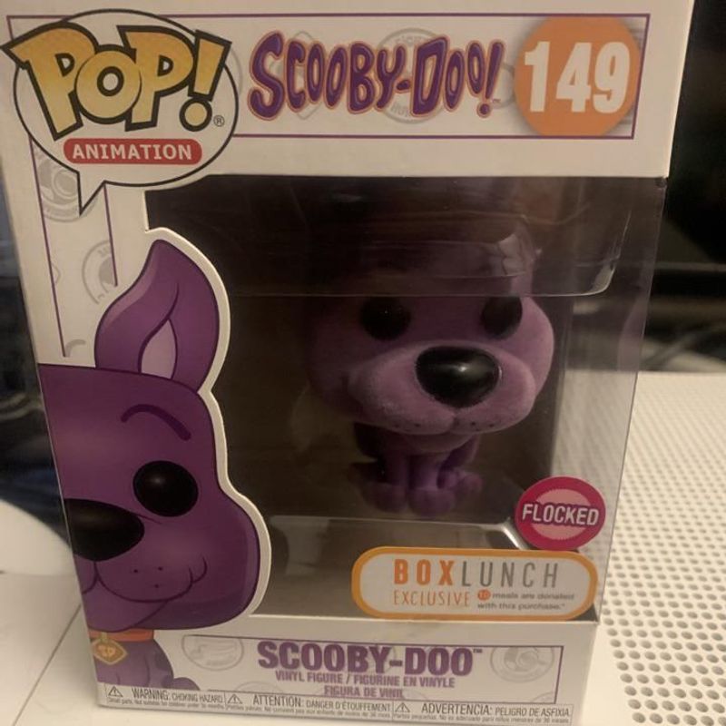 Scooby-Doo (Flocked) (Purple)