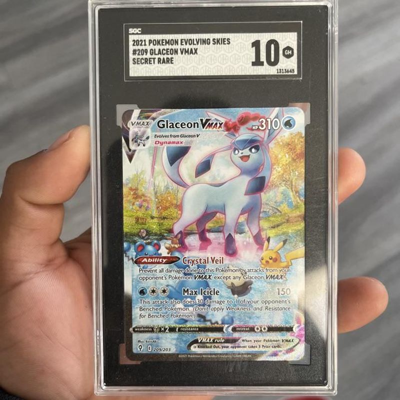 Verified Glaceon Vmax Full Art Evolving Skies By Pokemon Cards