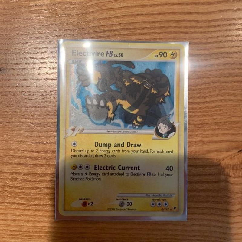 electivire pokemon card