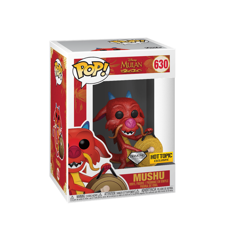mushu funko pop diamond