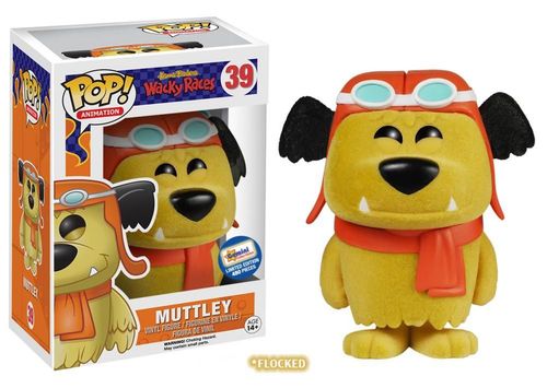 what does flocked funko pop mean
