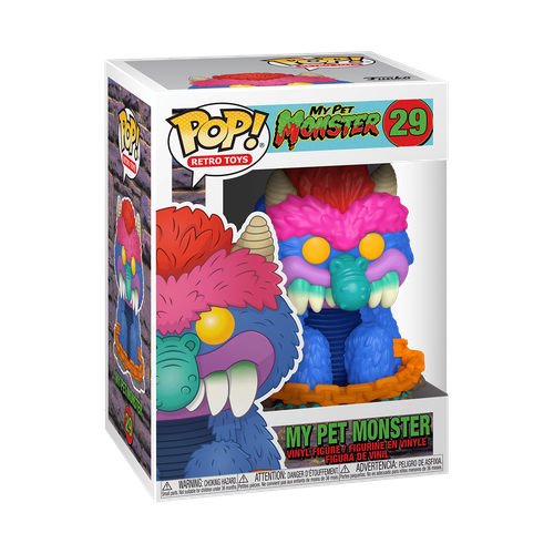 my pet monster funko pop flocked