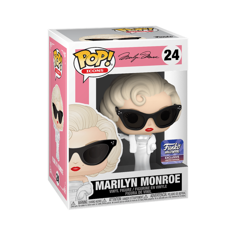 funko pop marilyn monroe black and white