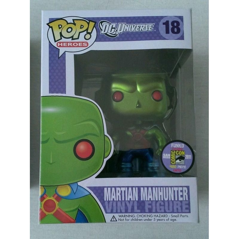 Verified Martian Manhunter (Metallic) by Funko Pop! | Whatnot