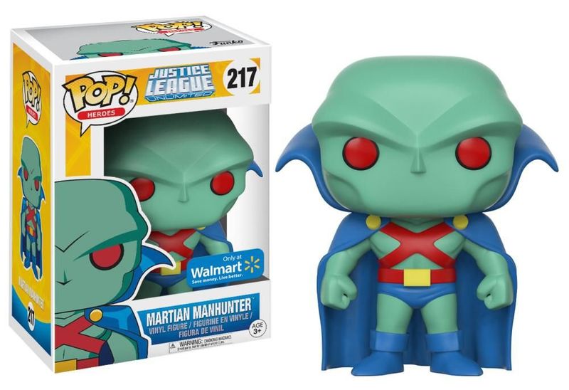 martian manhunter funko pop