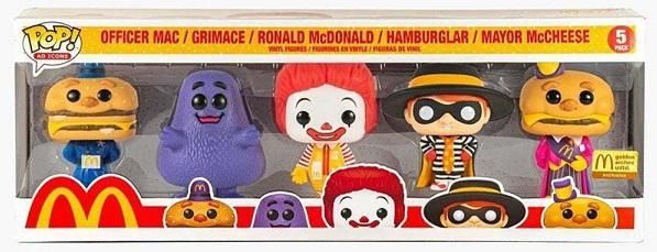 Verified McDonalds 5 Pack Ad Icons 