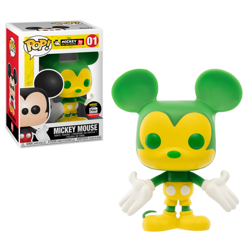 Verified Mickey Mouse (Green & Yellow) [Funko-Shop] Funko Pop! | Whatnot