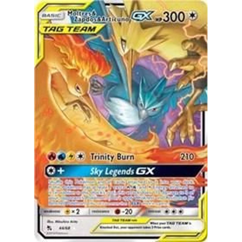 Verified Moltres & Zapdos & Articuno-GX - Hidden Fates by Pokemon Cards