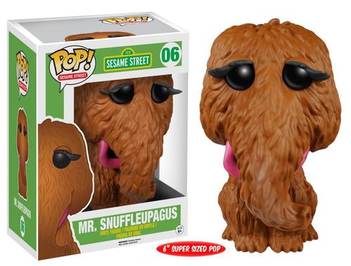 snuffleupagus funko pop flocked