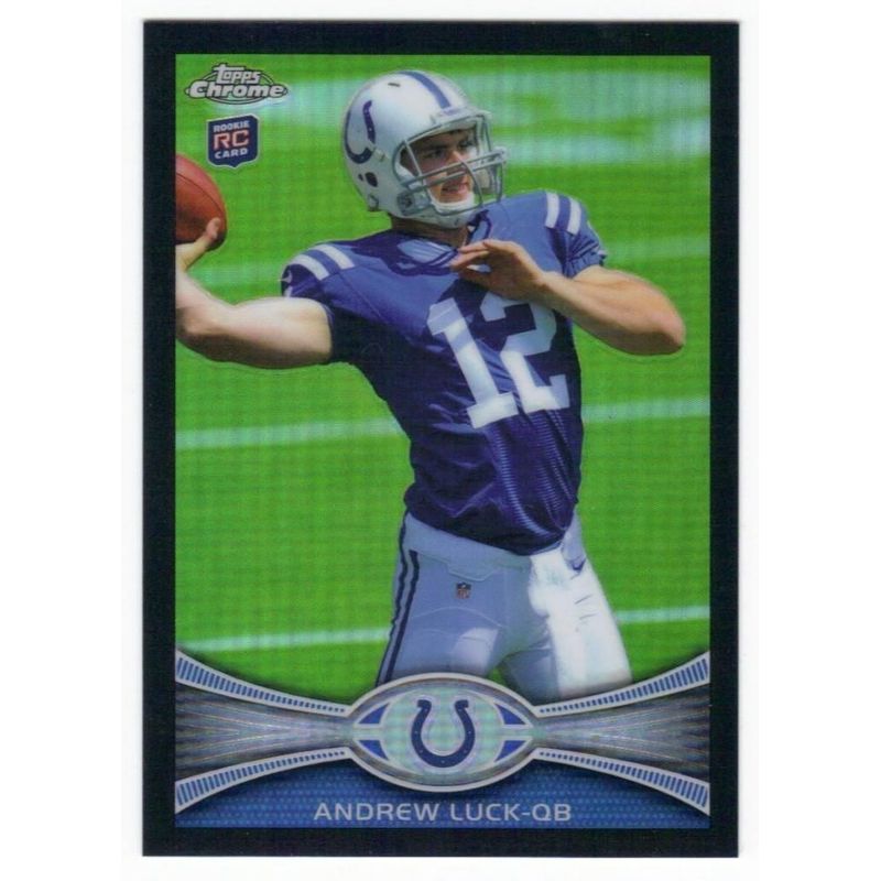 Andrew Luck - 2012 Topps Chrome  - Prism Refractor
