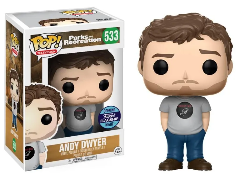 Andy dwyer funko store pop