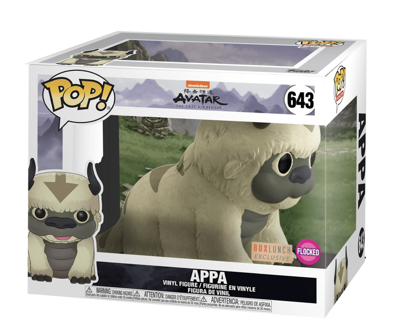 flocked definition funko