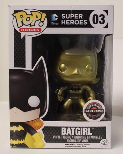 gold batgirl pop