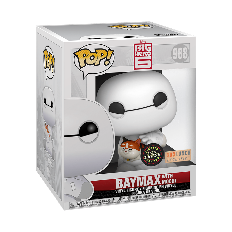 baymax with cat funko pop