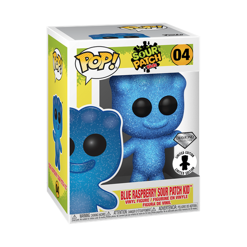 Verified Blue Raspberry Sour Patch Kid (Diamond Glitter) Funko Pop ...