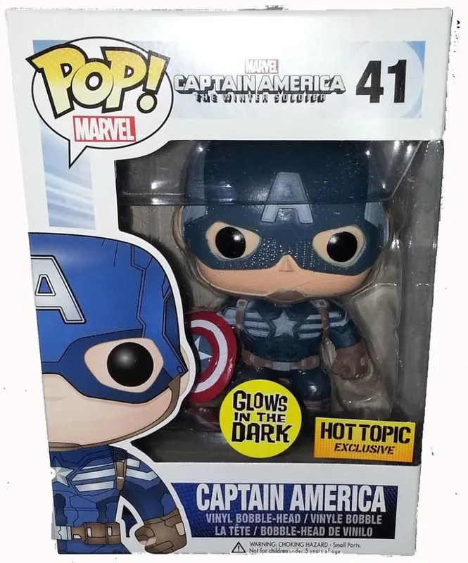 Hot topic deals captain america pop