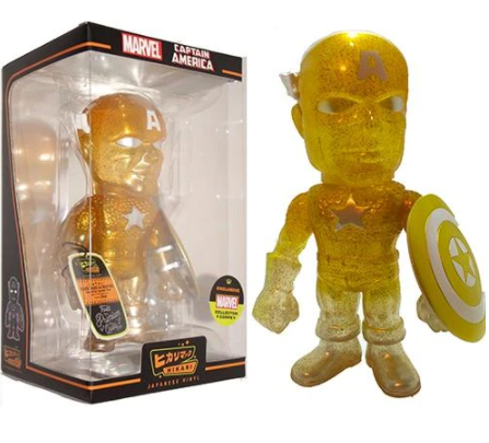 gold captain america pop