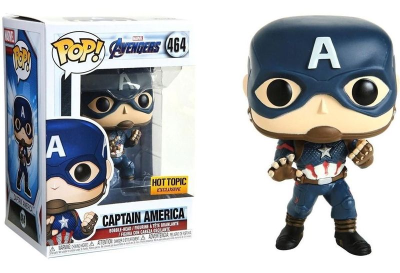 figurine pop captain america endgame