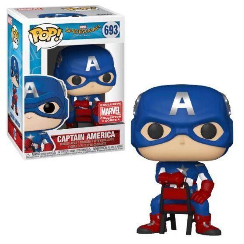 captain america spiderman homecoming funko pop