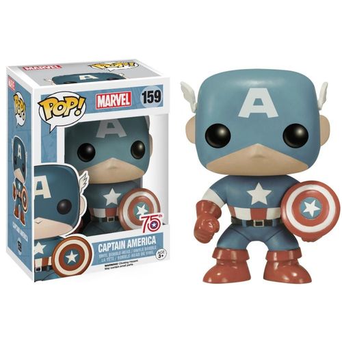 Verified Captain America (Light Blue) Funko Pop! | Whatnot