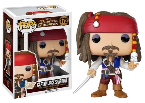 jack sparrow funko pop gold