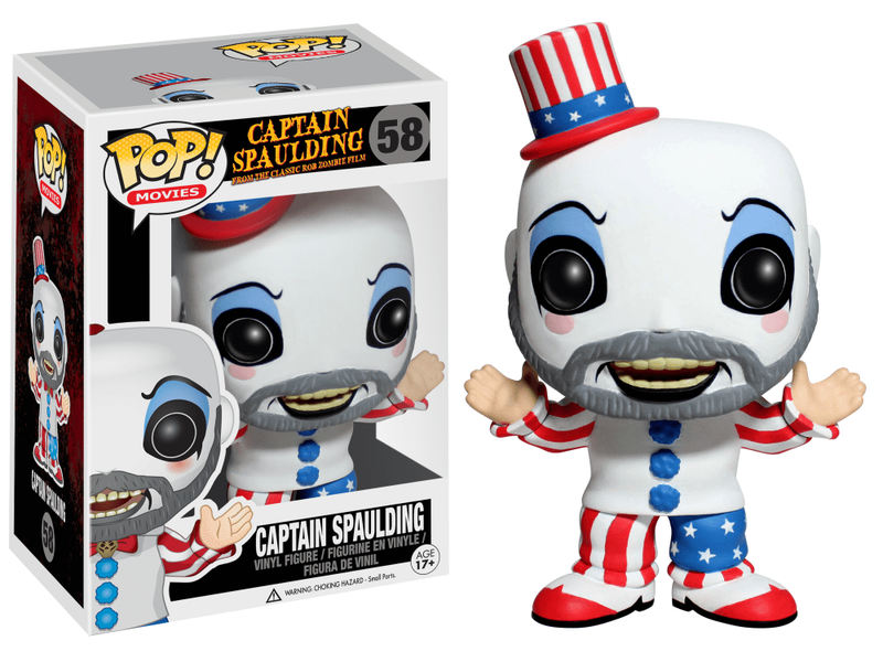 real vs fake captain spaulding funko pop