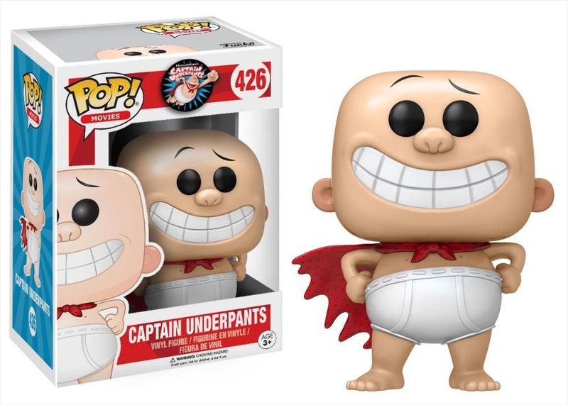 captain underpants pop figure